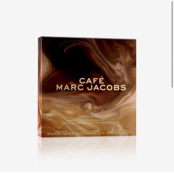 MARC JACOBS -O!Mega x Three Powder Blush-Bronze-Highlight Palette - Picture 2 of 11